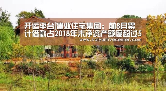 开运平台|建业住宅集团:前8月累计借款占2018年末净资产额度超过50%(图1) 开运登录